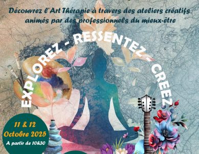 La nouvelle affiche de L’Art Mot Thérapie Festival 2025