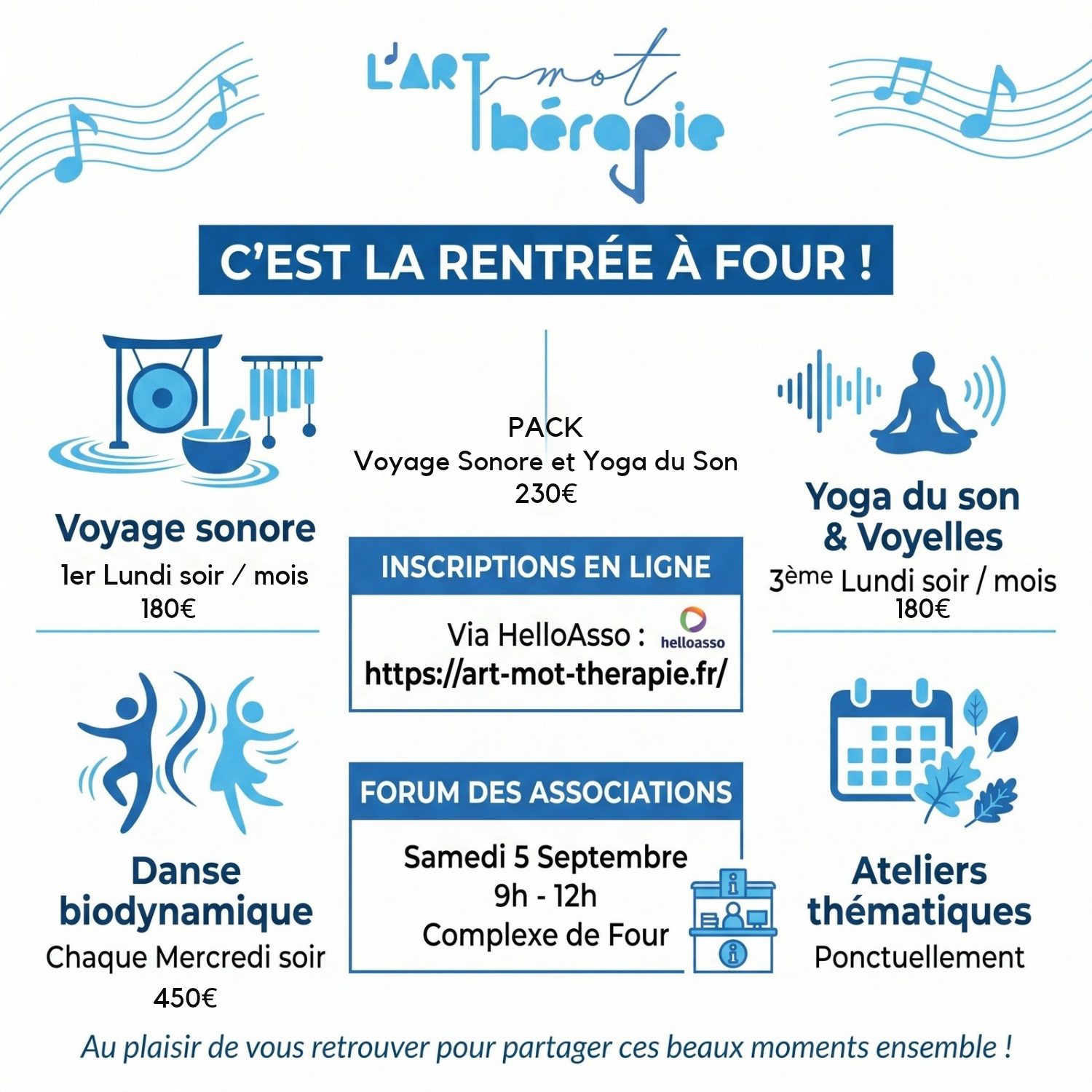 L&rsquo;association L&rsquo;Art Mot Thérapie fait sa rentrée